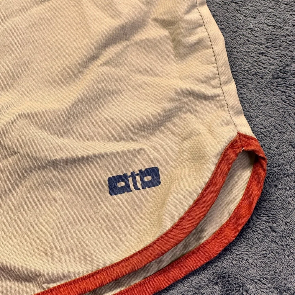 Vintage Sprinter Shorts Mens M atb Tan Orange Vintage 70s Gym Track Running
